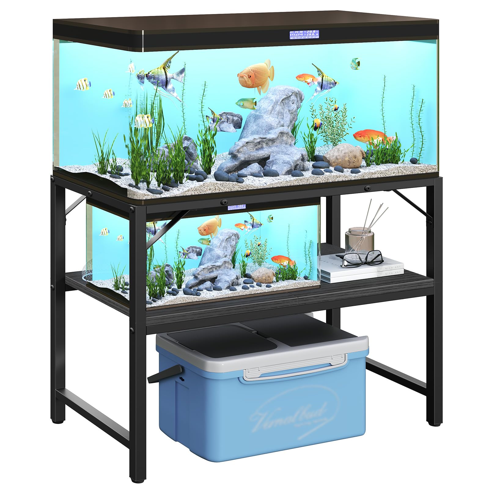 MAHANCRIS turtle-terrarium compatibility supports glass containers and terrariums