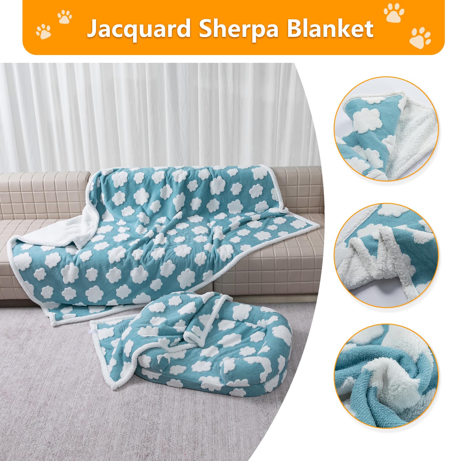 Maidewow furniture protection cover guards sofas from pet hair and spills