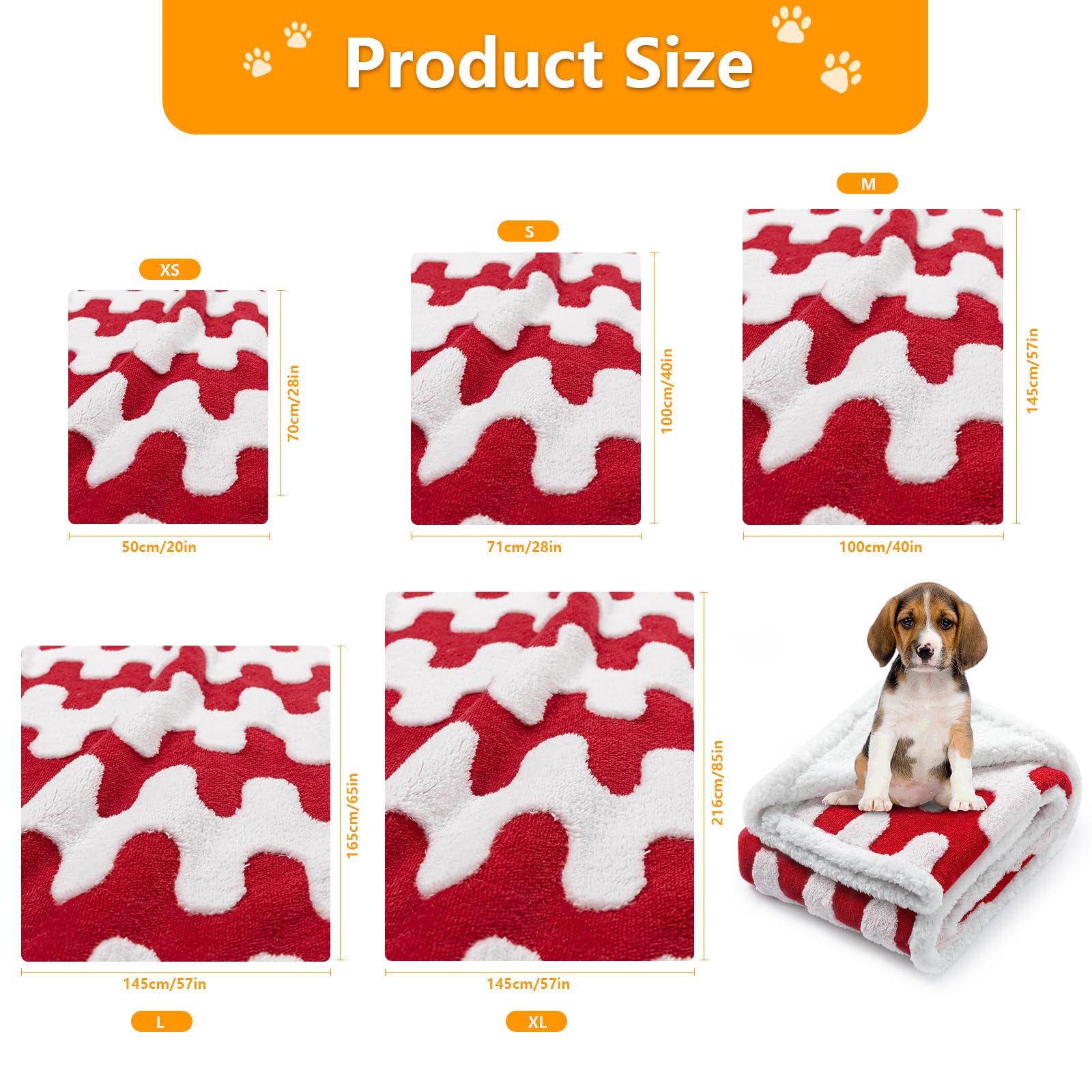 Maidewow jumbo xl size on large bed shielding against pet fur and accidents.