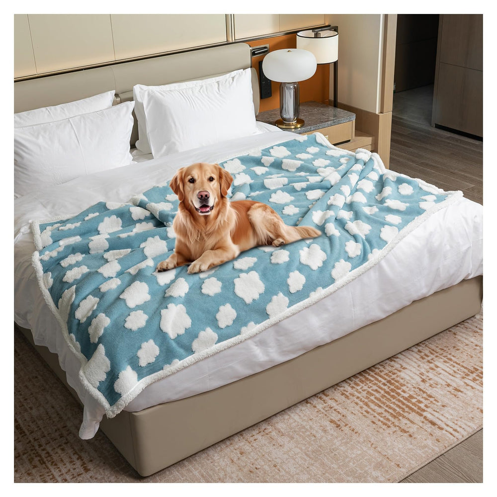 Maidewow sherpa fleece warmth provides soft cozy pet comfort
