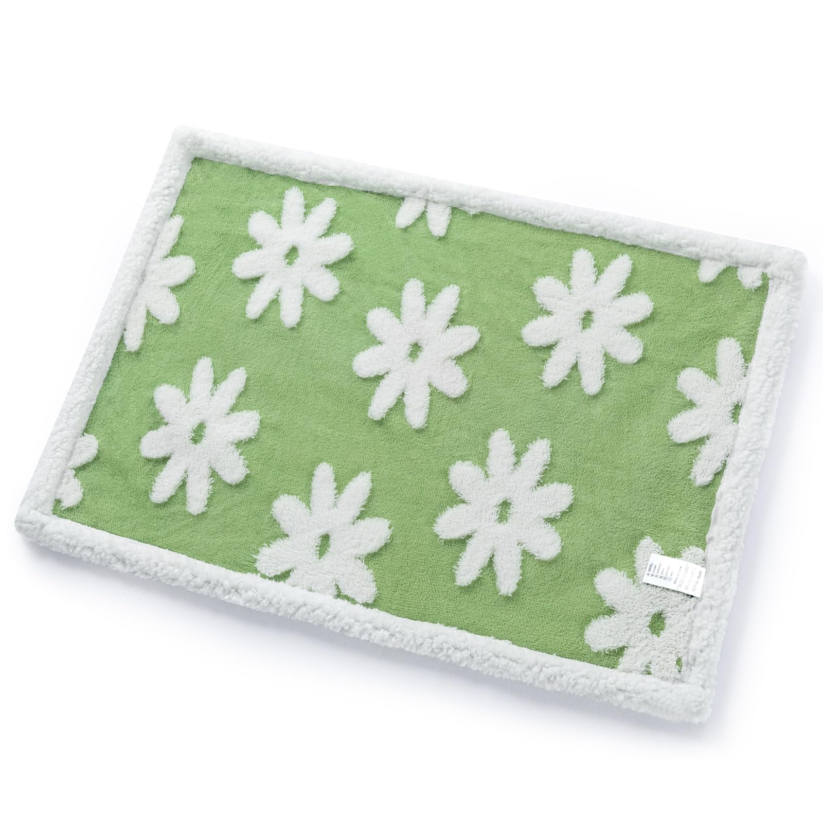 Maidewow jacquard shag blue cloud pattern adds stylish pet comfort.