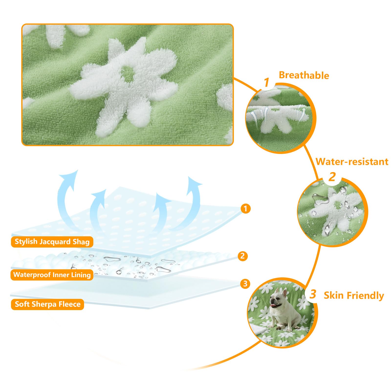 Maidewow washable blanket is easy to care for.