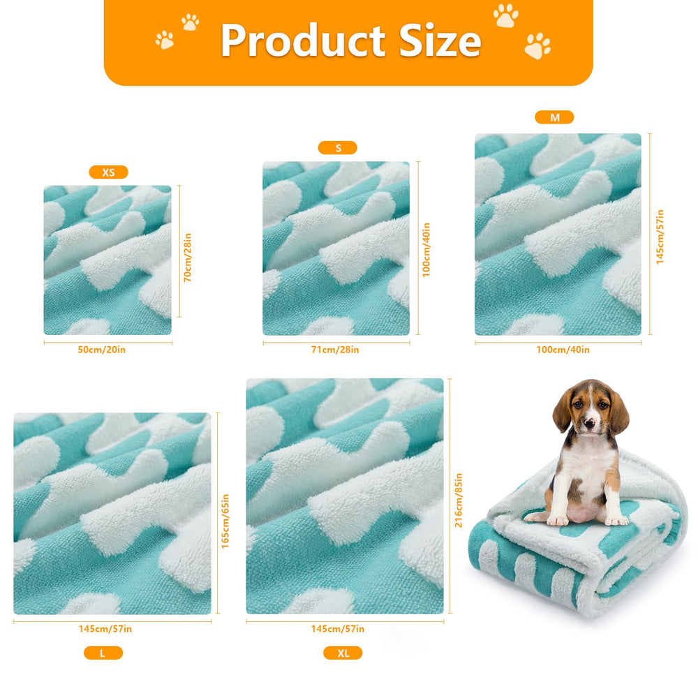 Maidewow waterproof pet blanket on couch with a lounging dog demonstrates furniture protection.
