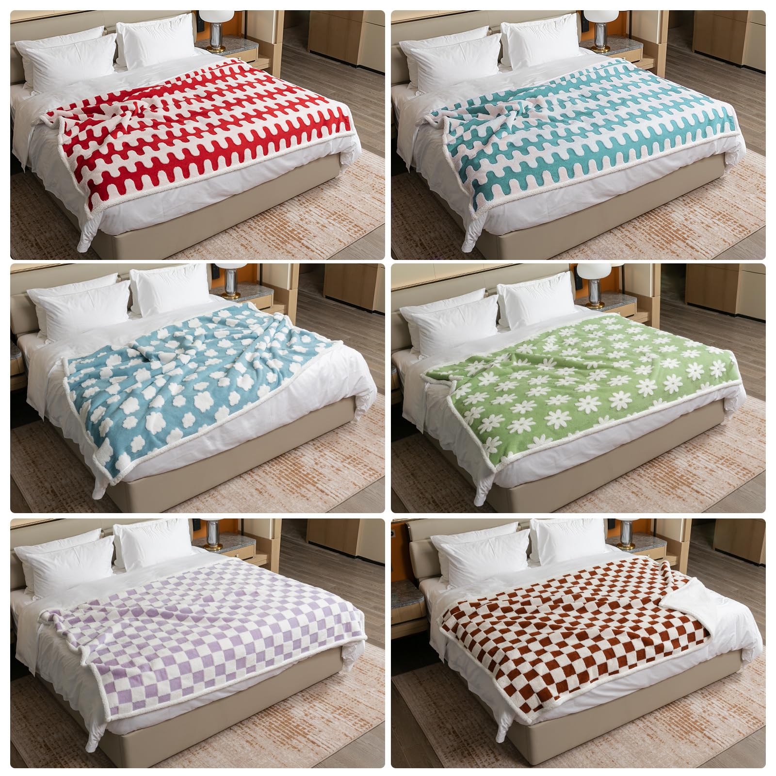 Maidewow waterproof pet blanket Durable edge stitching supports everyday use.