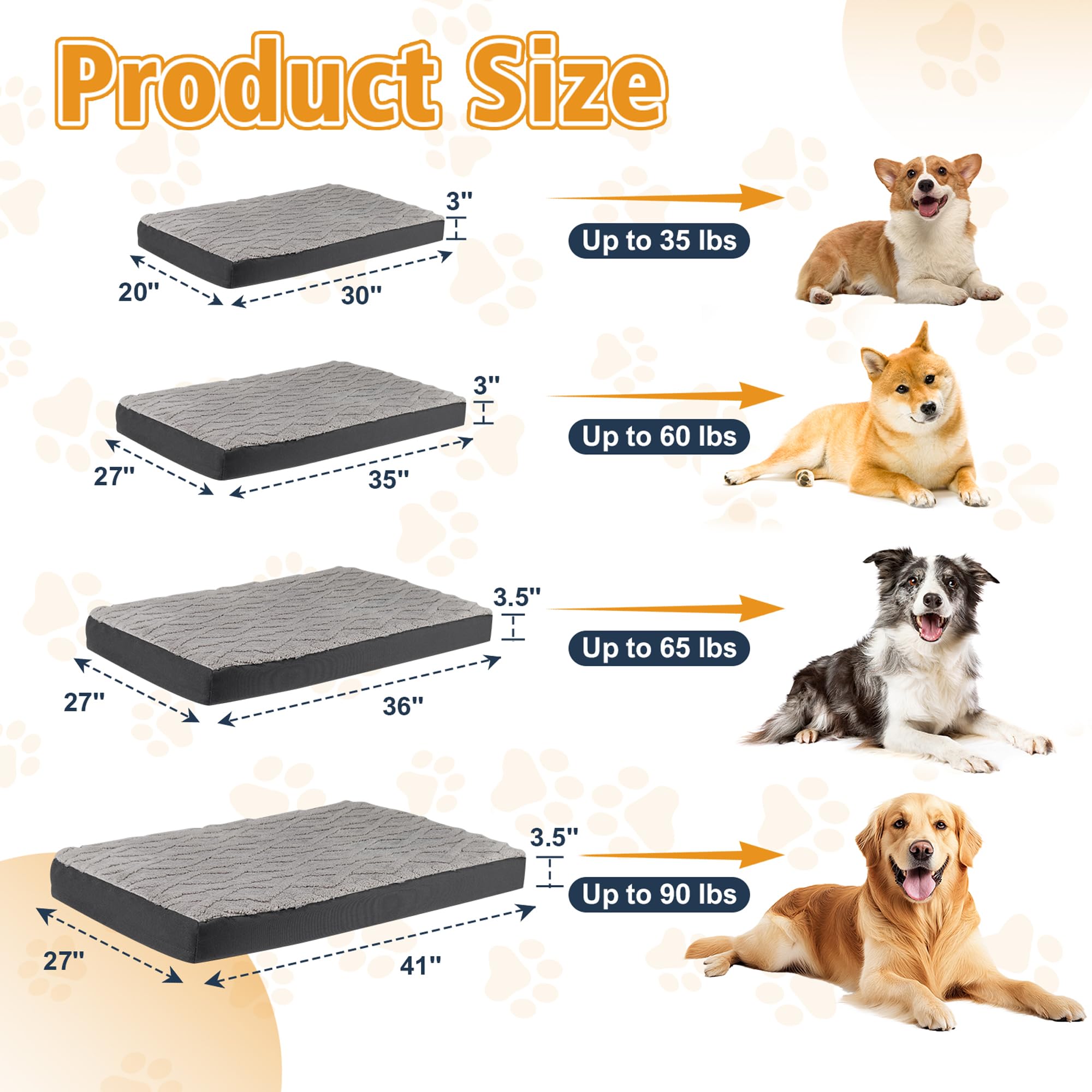 Maihandasi non-slip-bottom keeps the bed steady on smooth floors.