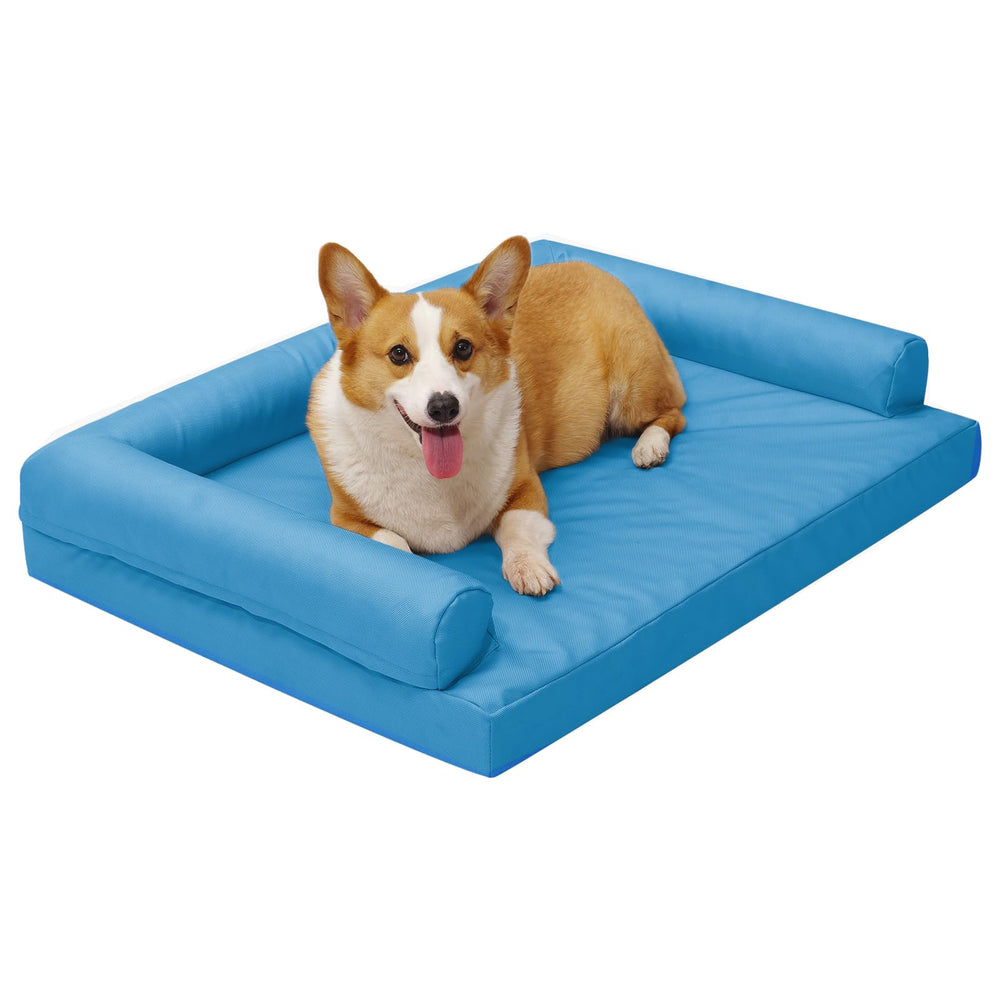 Maihandasi indestructible pet couch-easy-cleaning cover simplifies maintenance between uses.