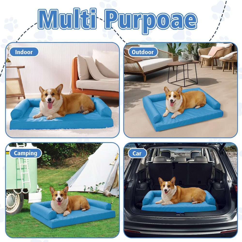 Maihandasi indestructible pet couch-indoor-outdoor use suits dogs who enjoy versatile spaces.