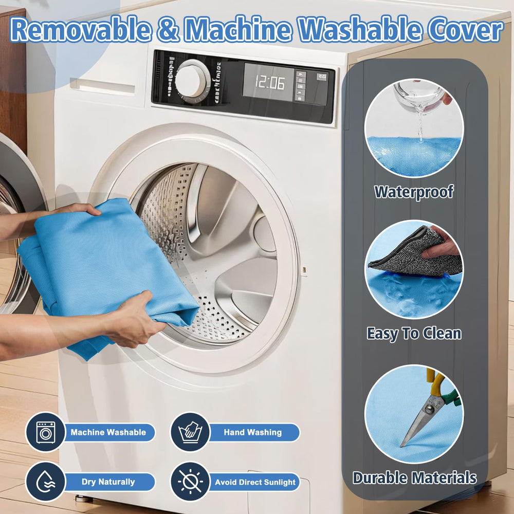 Maihandasi indestructible pet couch-oxford fabric withstands active play indoors or outdoors.