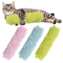Maiiu 3-pack cat pillows packshot shows soft plush for cozy play.