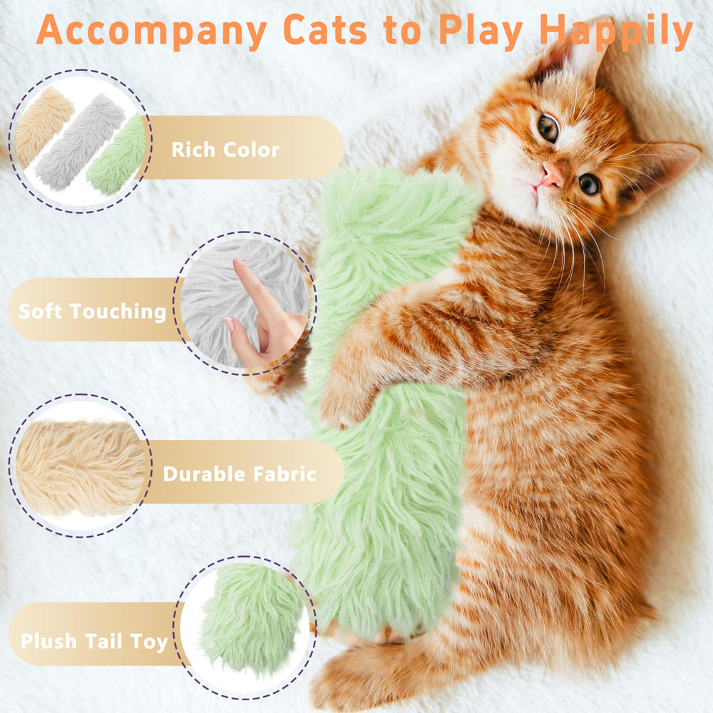 Maiiu catnip toys with crinkle sound to excite cats during play