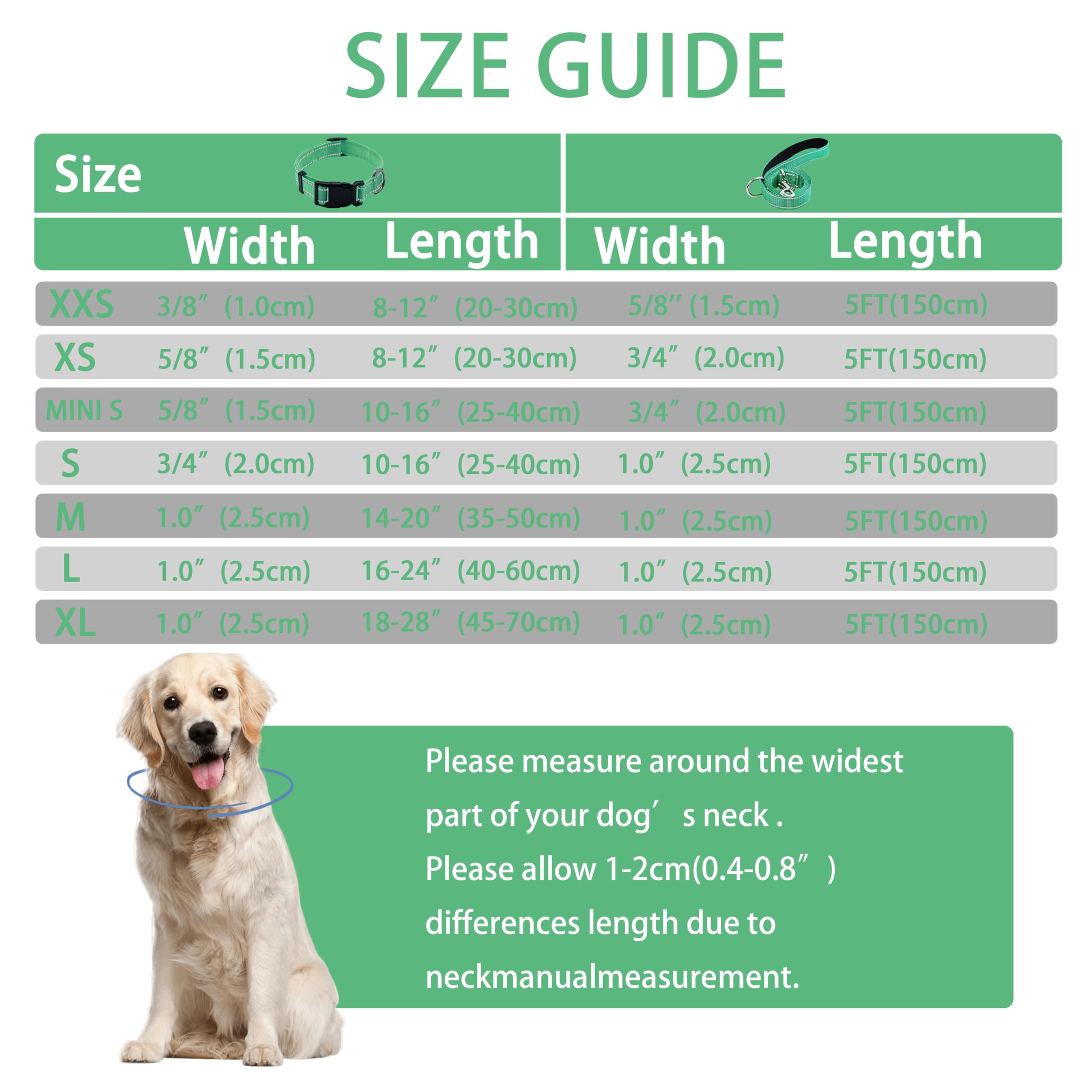 Maiiu reflective lines on collar boost night-time visibility for pets.