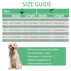 Maiiu reflective lines on collar boost night-time visibility for pets.