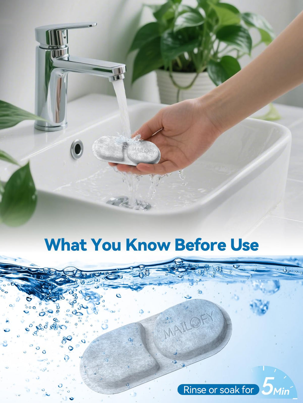 MAILOFY 4-layer filtration system keeps water fresh for pets