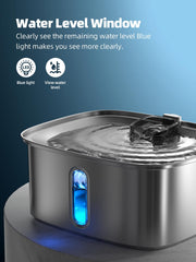 MAILOFY stainless steel closeup emphasizes rust resistance and hygienic water source.