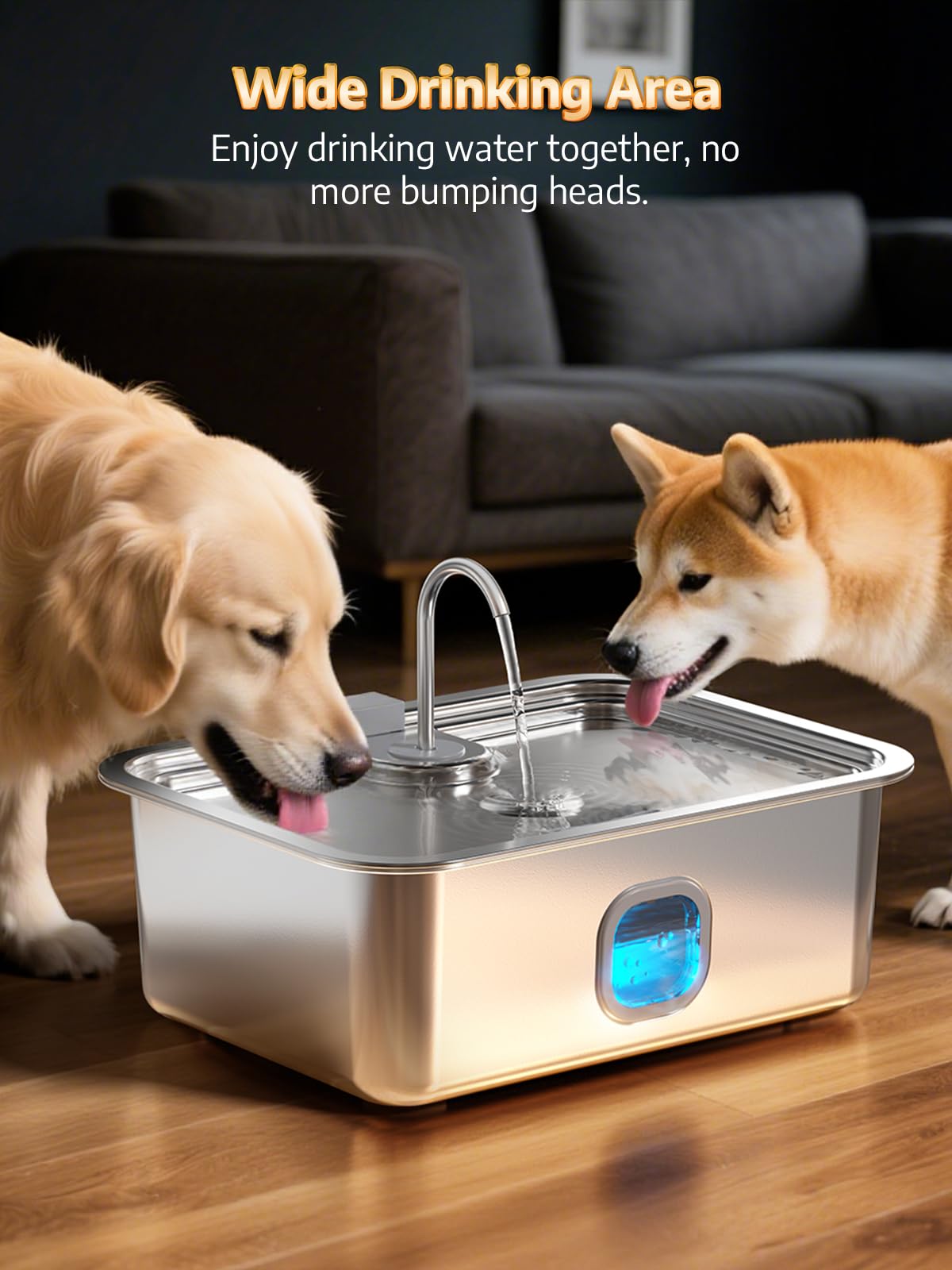 MAILOFY SUS304 stainless steel body stays durable and easy to clean.
