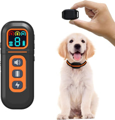MAISOIE ultra-small dog shock collar front view for comfortable training on walks