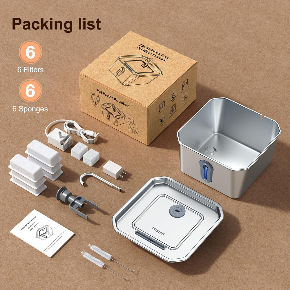 Maitmt automatic circulation pet water fountain delivering consistent flow