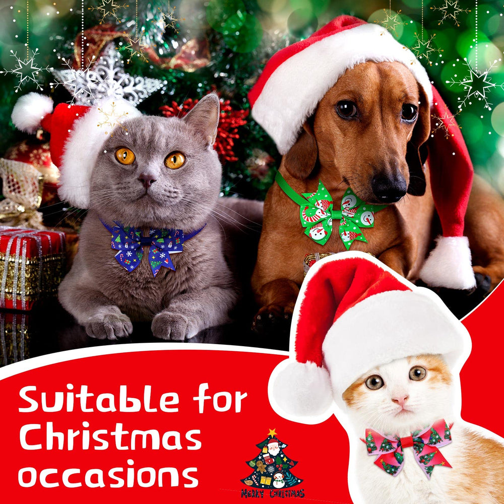 Maitys puppy bow tie soft-material fabric ensures gentle comfort.