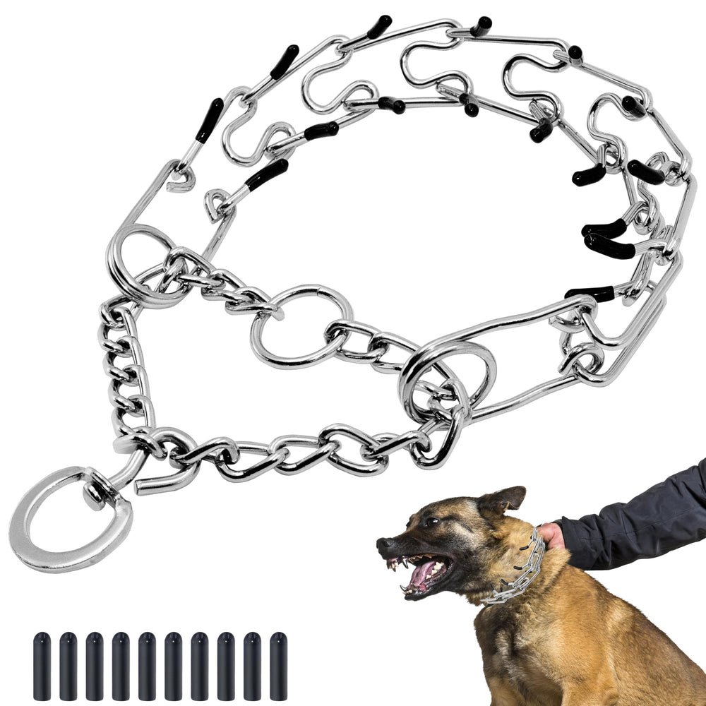 Maiiu dog collar packaging illustrates safe setup for quick training prep