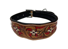 Majestic Ally adjustable padded collar demonstrates comfortable resilience during movement