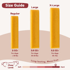 Majestic Pet Himalayan yak cheese chews for medium to large dogs during chew sessions.