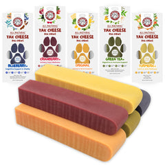 Majestic Pet Himalayan chews packaging highlights all-natural ingredients and durable dog snacks.