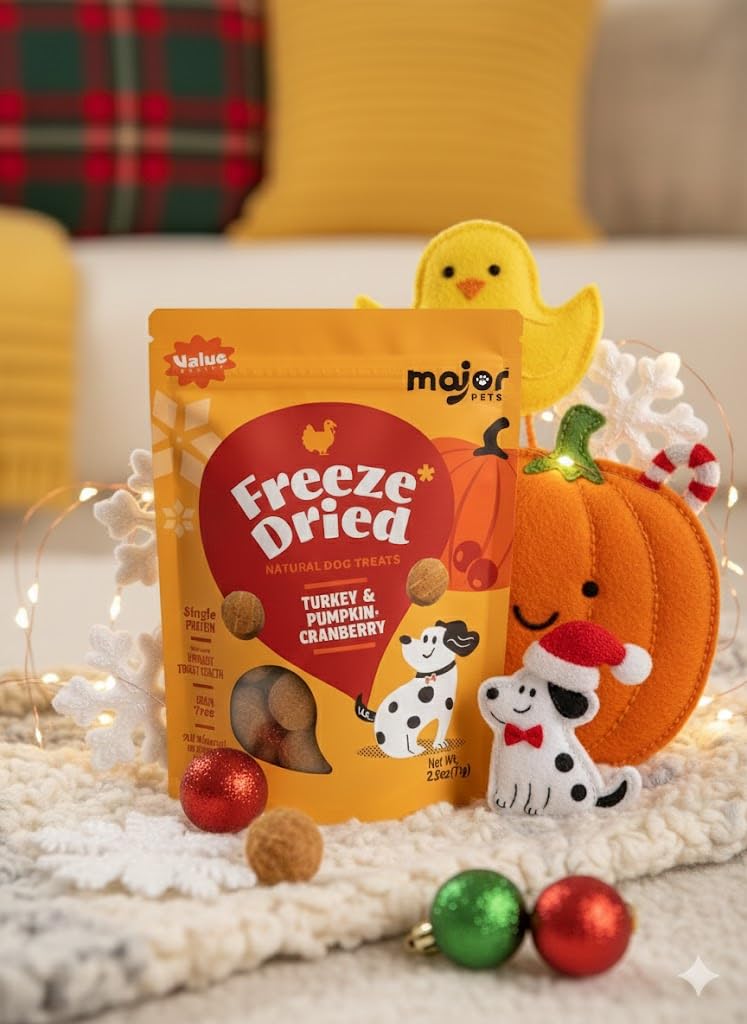 MAJOR PETS cranberry-urinary health-inspired dog treat close-up
