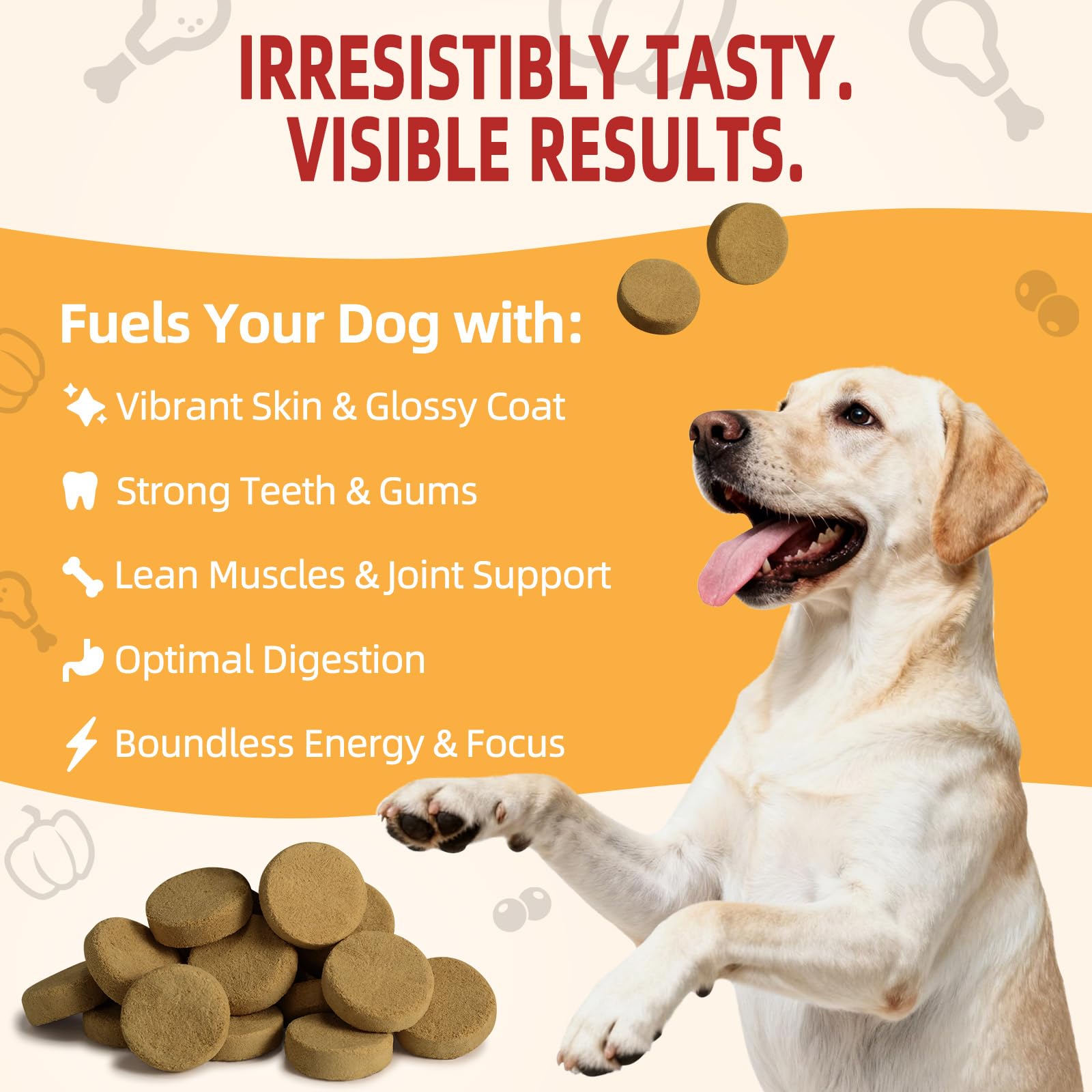 MAJOR PETS round texture with gentle crunch