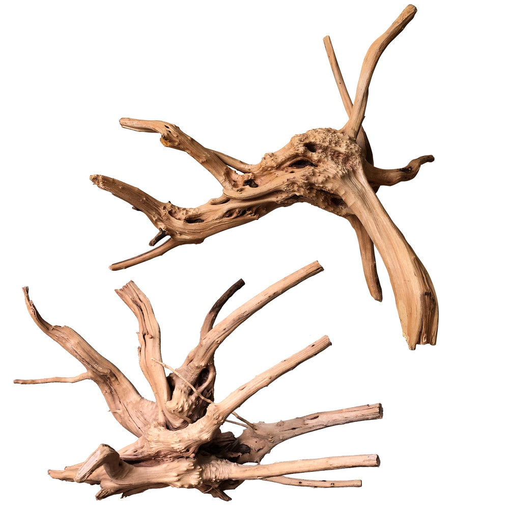 majoywoo driftwood aquarium branch 11-14 inch adds natural hiding spots for fish
