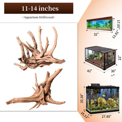 majoywoo spider wood 11-14 inch branch promotes reptile climbing and enrichment