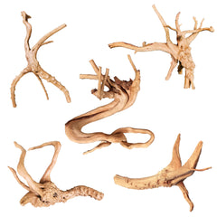 majoywoo spider wood branch 4-8 inch adds natural structure for fish tanks.