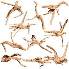 majoywoo spider wood branch aquarium decor adds natural texture and focal interest.