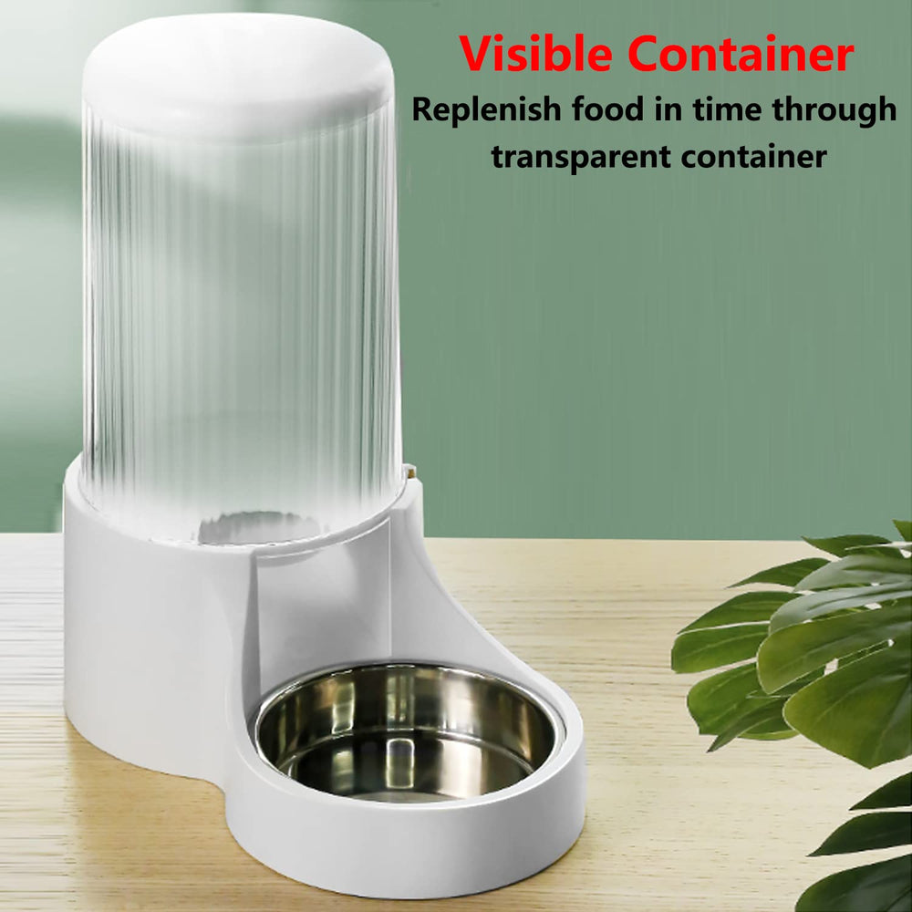 Makikuser Automatic Cat Feeder BPA-free body supports safe everyday feeding