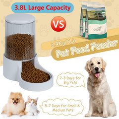 Makikuser Automatic Cat Feeder wide opening prevents overflow during refills