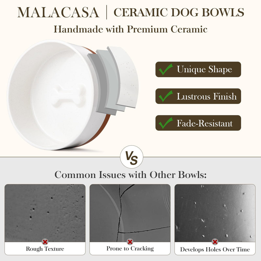 MALACASA bowls in use during mealtime show elevated feeding comfort