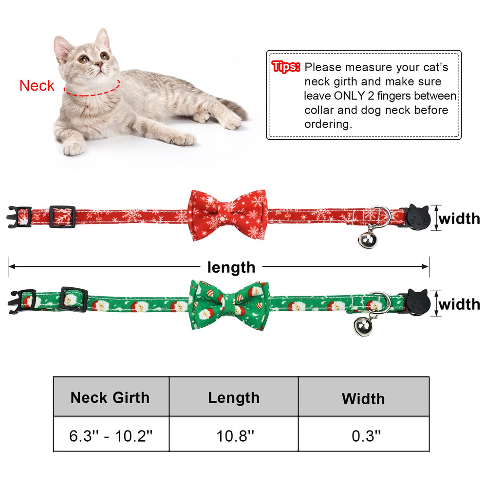 Malier collar uses removable bow tie and bell for easy cleaning