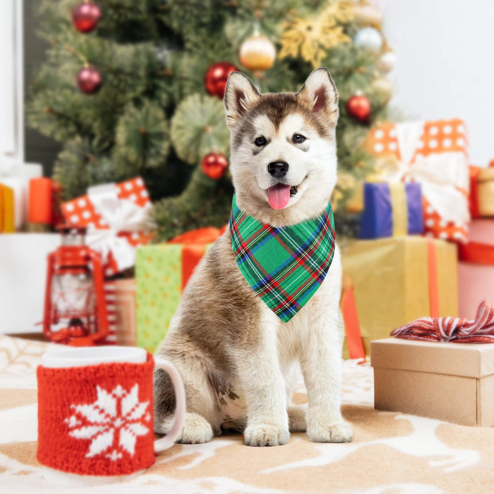 Malier dog bandana Christmas party-ready accessory for cats and dogs