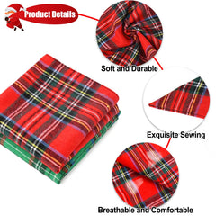 Malier dog bandana triangle scarf worn during a Christmas party