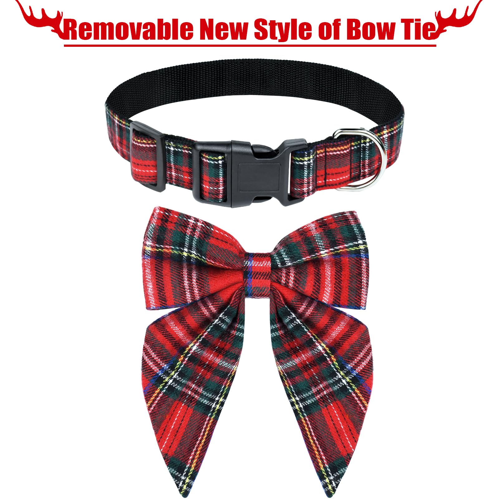 Malier dog collar adjustable sizes—comfortable fit across small to large dogs.