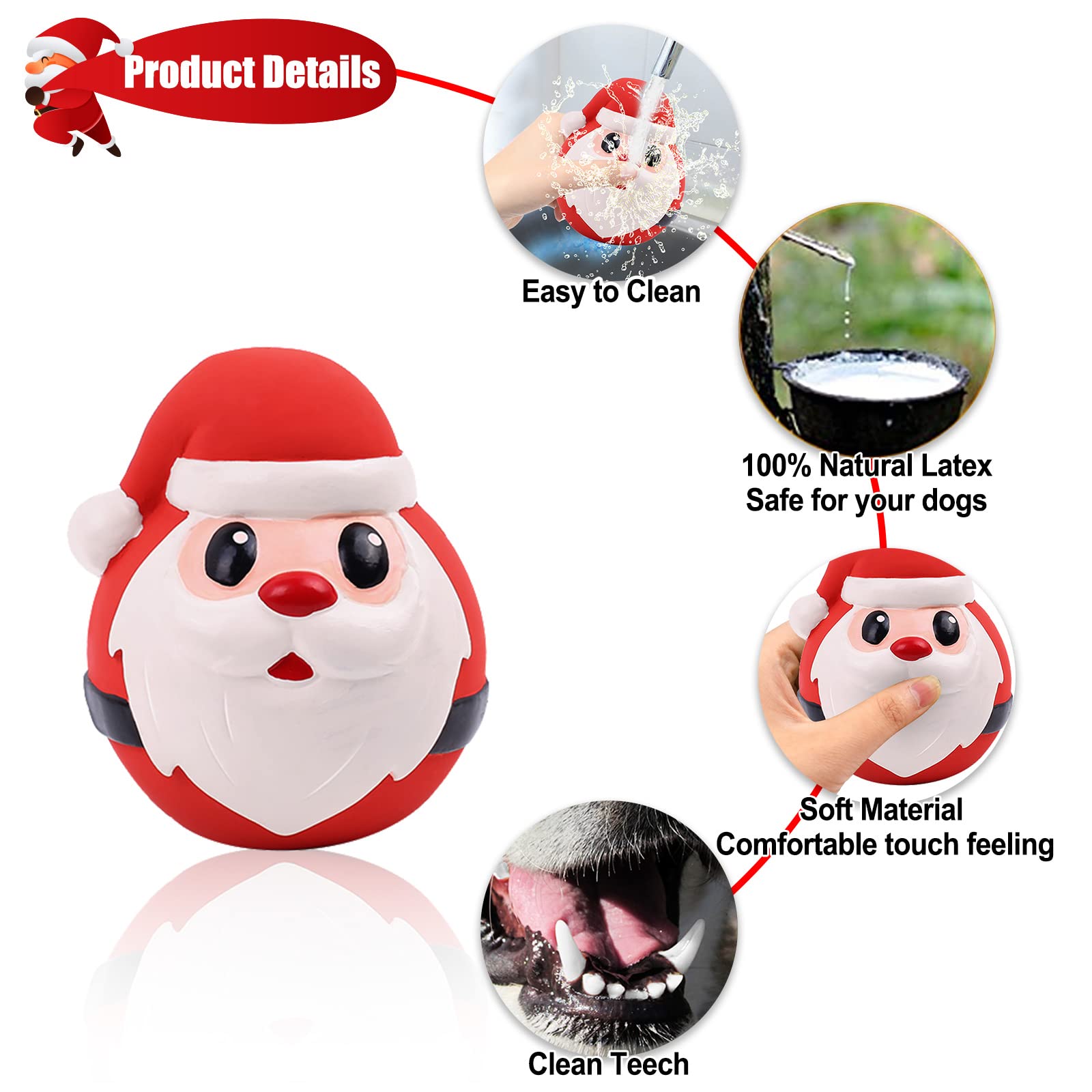 Malier dog toy with built-in squeaker boosts engagement during play