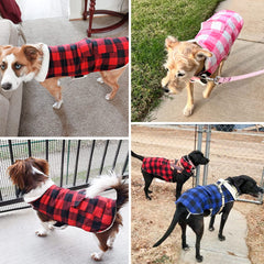 Malier Easy-on-off Belly Strap Dog Coat for quick, comfortable fit.
