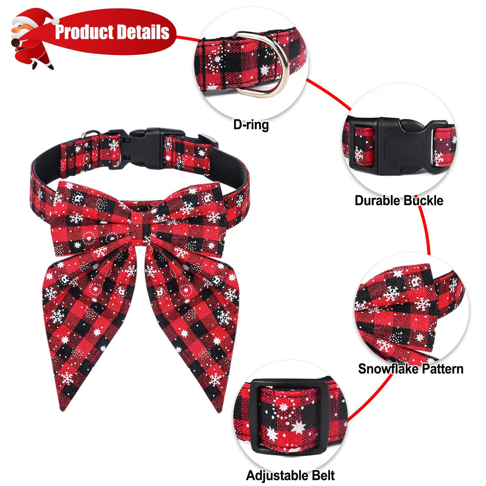 Malier removable bow tie accessory shown with collar for versatile styling.