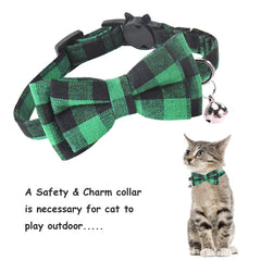 Malier safety buckle cat collar with reinforced stitching for durability