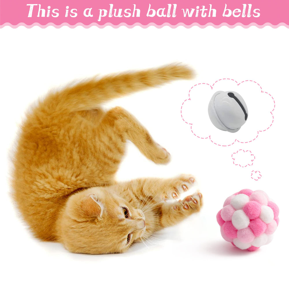 MALLMALL6 pink mice stimulate hunting instincts and indoor play