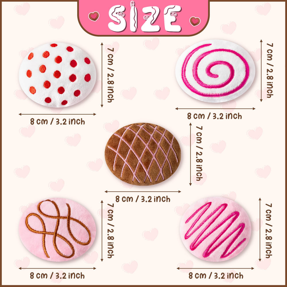 MALLMALL6 catnip toys colourful truffle shapes, perfect for indoor kitten play sessions.