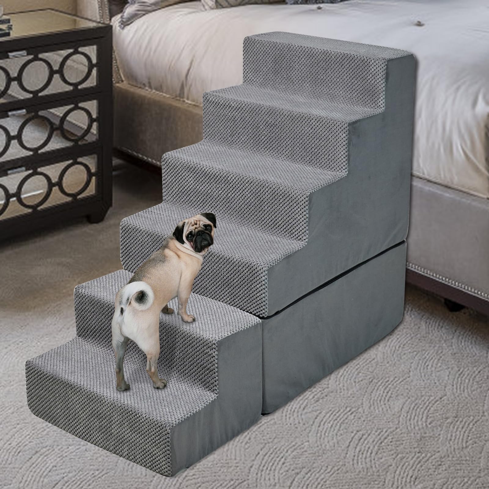 MALOROY dog steps high-beds dimensions show training-friendly climb