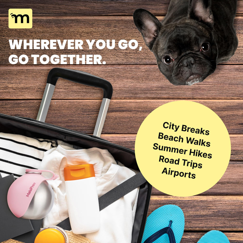 MalsiPree dishwasher-safe design simplifies cleaning after adventures.