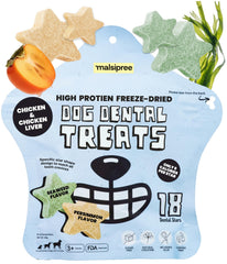 MalsiPree star-shaped chew close-up highlight tartar care