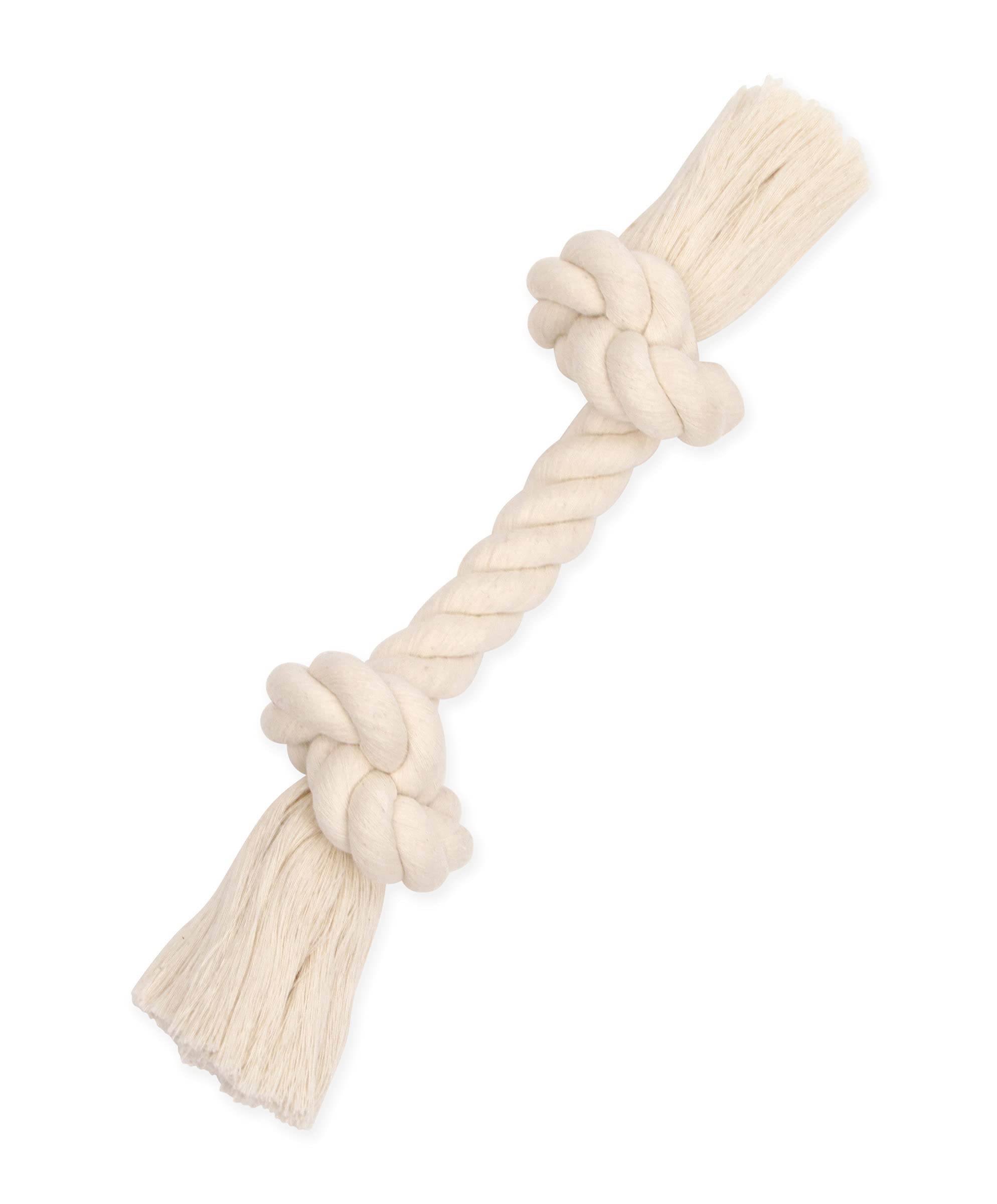Mammoth Flossy Chews 12inch rope bone for interactive play and chewing.