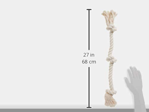 Mammoth Flossy Chews rope tug, brand heritage since 1995, trusted for durable dog toys.